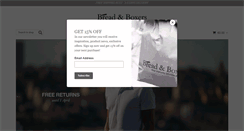 Desktop Screenshot of breadandboxers.com